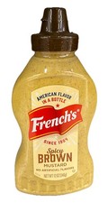 Moutarde brune épicée French's 12 oz