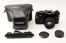 Case NEAR MINT Canon F-1 35mm SLR Film Camera New FD 50mm f1.4 Lens from Japan