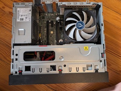 Lenovo P330 SFF w/Xeon E-2146G CPU, upgraded CPU cooler. No RAM no storage.