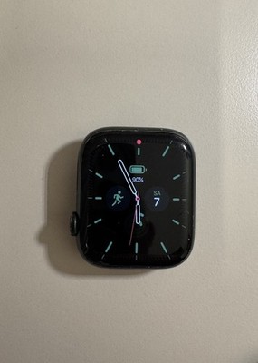 Apple Watch Series 7 45mm Aluminium Grün GPS mit neuem Sportarmband Nebelviolett