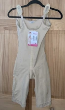 Colombian Fajas Slimming Fajas Beige Full Body Shaper Women M&D 0478 Large L