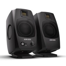 ADAM Audio D3V Desktop Studio Monitors - Black - B-Stock