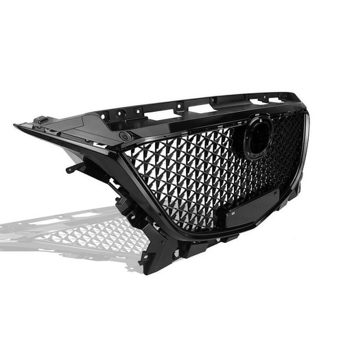 Car Front Upper Grille Honeycomb Grill Front Spoiler For Mazda 3 Axela 2014-2016 - Picture 4 of 12