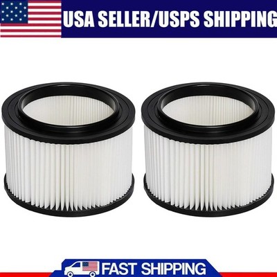 2 Pack 17810 Filter for Craftsman Shop Vac 3 to 4 Gallon General Purpose Vacuums