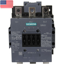 New Siemens Contactor 3RT1055-6AF36 PLC Module - US Stock
