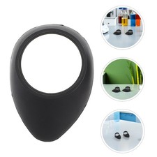 4Pcs Reusable Rubber Microscope Eyepiece Covers with Cushion Guard Black