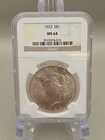 1923 Peace Silver Dollar $1 - NGC MS64