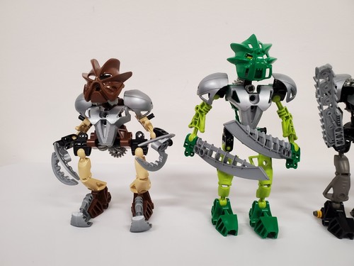 Lego Bionicle ORIGINAL TOA NUVA - Complete Set of 6 - NO Manuals Or Cans - Picture 3 of 14