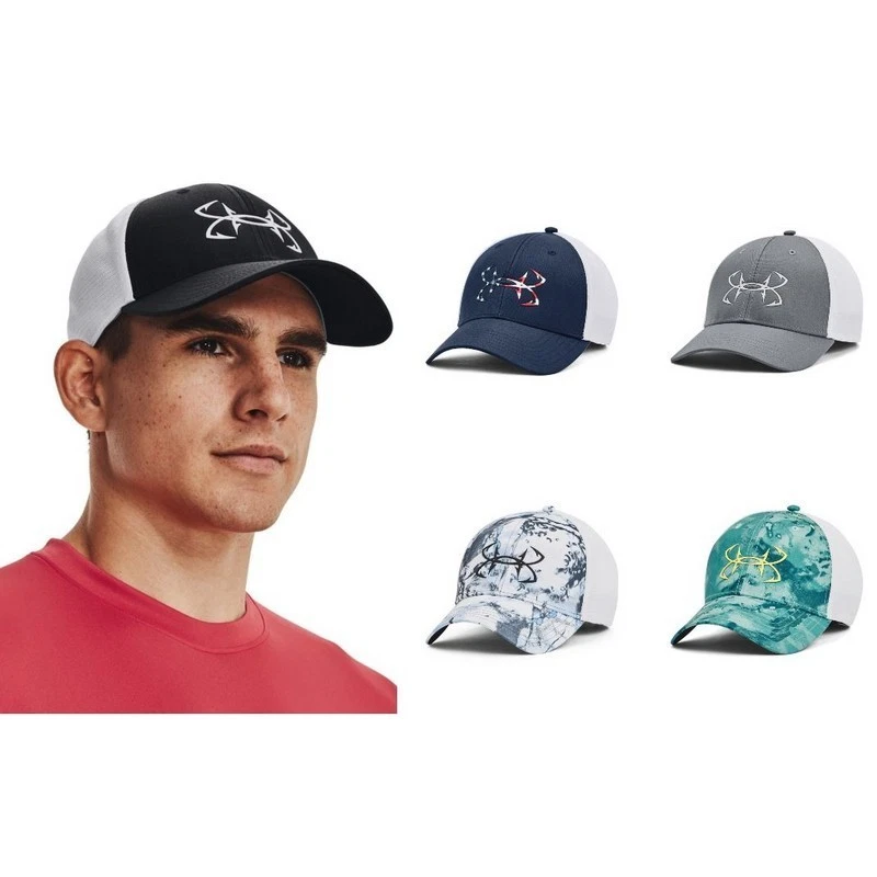 Under Armour 1376716 Men's UA Fish Hunter Mesh Cap Headwear Ball Cap