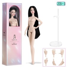 White Skin Black Hair 32cm Fashion 12" 1/6 BJD Doll Supermodel Princess Dolls