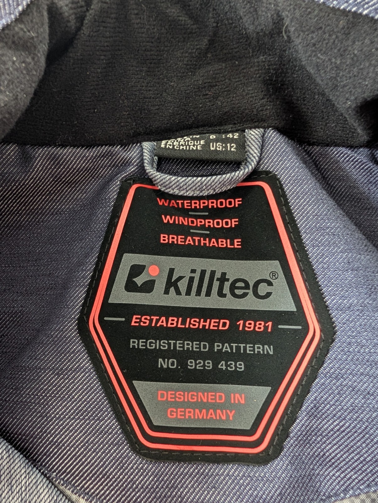 Killtec Women's Double Layer Jacket Size Large - image 6