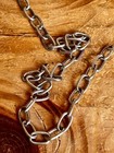 Antique Silver Chain for jewelry making, Spool of unused chain, vintage style — photo 4