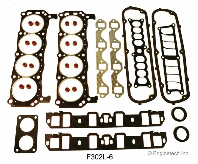 KIT DE REVISIÓN MASTER RECONSTRUIR para camioneta SUV FORD SBF 302 1987-1991 5,0 L OHV V8 Foto 2 de 4