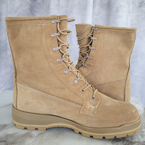 ALTAMA Tan Suede Gore-Tex Military Boots Men's 11.5 R 11461B SOFT TOE - Picture 10 of 17