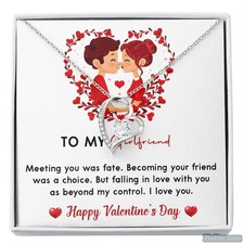 Valentines Gift for Girlfriend Necklace Jewelry, Soulmate Couple Love Gift