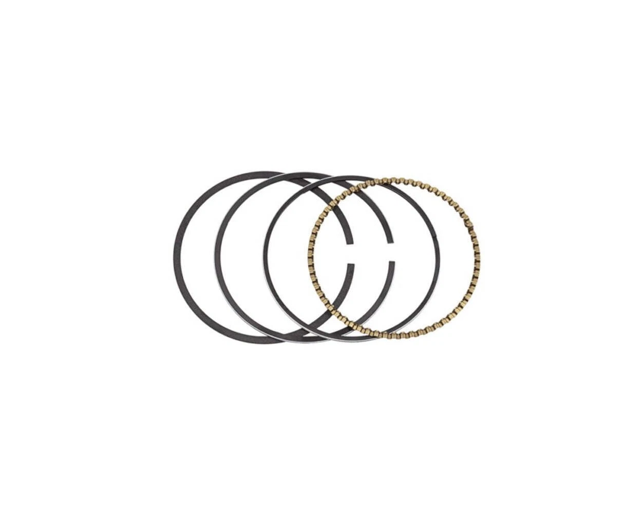 TB Parts V2 Piston Ring Set, 52mm