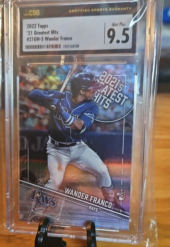 2022 Topps Series 1 - 2021's Greatest Hits Wander Franco #21GH-5 (RC)