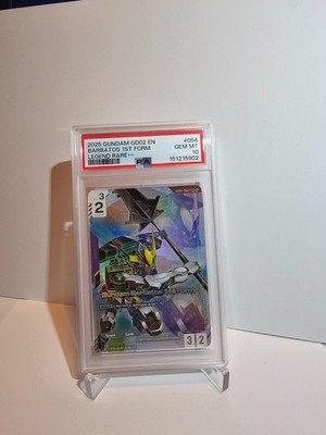Gundam Barbatos 1st Form LR++ English Gundam TCG Dual Impact PSA