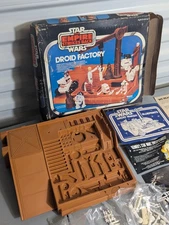 Rare 1980 Empire Strikes Back Box Vintage Star Wars DROID FACTORY R2D2 *Read Des