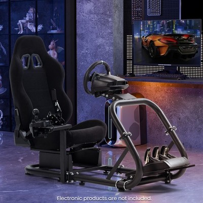 Minneer G29 Rennsimulator Cockpit Fit Logitech Fanatec Thrustmaster mit Sitz