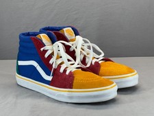 Vans Sk8-Hi Youth Suede Color Block High Top Shoes  Kids 7  Great Condition