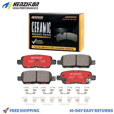 Rear Ceramic Brake Pads for Nissan Altima Rogue Maxima Murano Sentra G35 G37 Q50