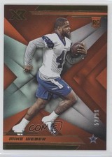 2019 Panini XR Rookies Orange 52/99 Mike Weber #164 2u3