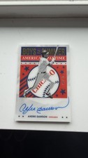 2021 Panini Chronicles Boys of Summer Autographs Andre Dawson Cubs Auto /15