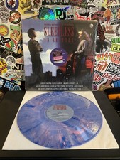 SLEEPLESS IN SEATTLE Soundtrack VG++ SUNSET VINYL W/HYPE STICKER