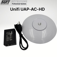 Ubiquiti UniFi UAP-AC-HD Wave 2 Enterprise WiFi Access Point W/ PoE Injector