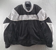 Tourmaster Motorcycle Draft Jacket Mens XL 46 Carbolex Full Zip Padded Armored