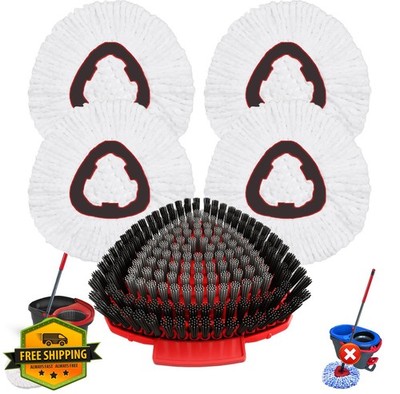 Fatmass Spin Mop Refills White 5 Pack