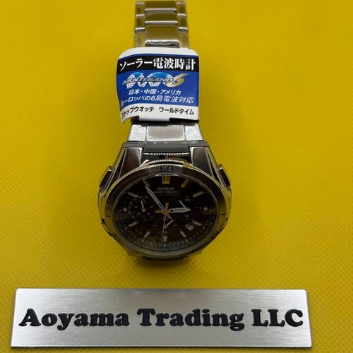 New Casio Wave Ceptor Solar Radio Men's Watch WVQ-M410DE Series Silver Japanš„ - Picture 15 of 16