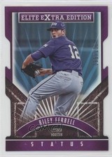 2015 Panini Elite Extra Edition Status Purple Die-Cut /150 Riley Ferrell #80 0f6