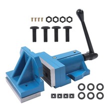 2 Piece 6" Quick Clamp Milling Machine Vise 6" Jaw Width 2 1/4" Jaw Height