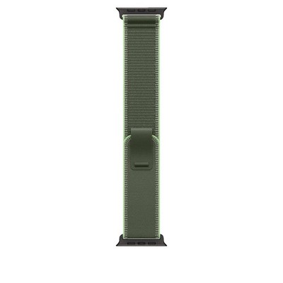 APPLE 49 mm Trail Loop (M/L), Ersatzarmband, Grün/Neon