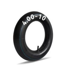 4.00-10 Dirt Bike Inner Tube with Straight Valve Stem for Pit Bikes and Mini