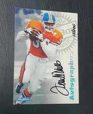 1997 SkyBox Premium Autographics Century Marks Terrell Davis AUTO 10/100 HOF