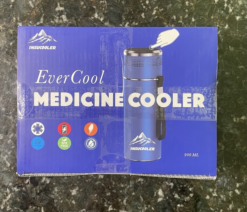 Ever Cool Insucooler, Medicine Cooler, Travel Case,  900ml New/open box