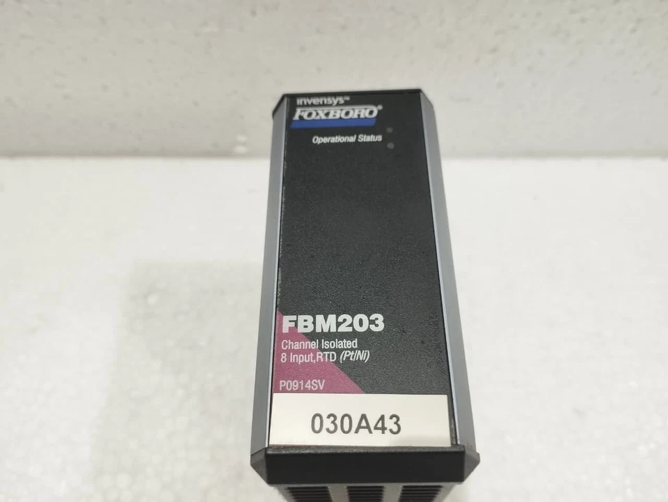 FOXBORO FBM203 Channel Isolated I/O Input Module P0914SV Rev 0G - Image 2 of 4