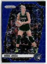 2024 Panini Prizm WNBA #123 Dorka Juhasz Blue Velocity Prizms ☘️218