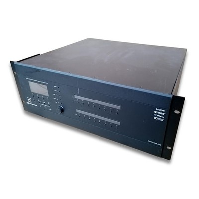 CRESTRON DM-MD8x8-RPS Digital Media Matrix voll bestückt 12 Module!!