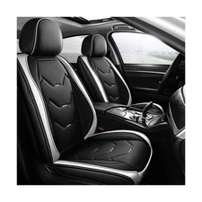 otoez Car Seat Covers Full Set, Universal Leather Seat Cover for Ca... Fast Ship