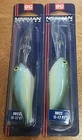 Lot Of 2. Norman Lures DD22 Crankbait Lure. 11-17 Feet. Sexy Green Shad