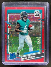 2023 Donruss Optic Tank Bigsby Red Stars Prizm Rated Rookie #252 INDENTIONS
