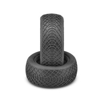 JConcepts Ellipse Silver Compound Tires, Fits 2.2" Buggy 4wd Front Wheel