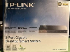 TP-Link TL-SG2008 8-port Gigabit Smart Switch