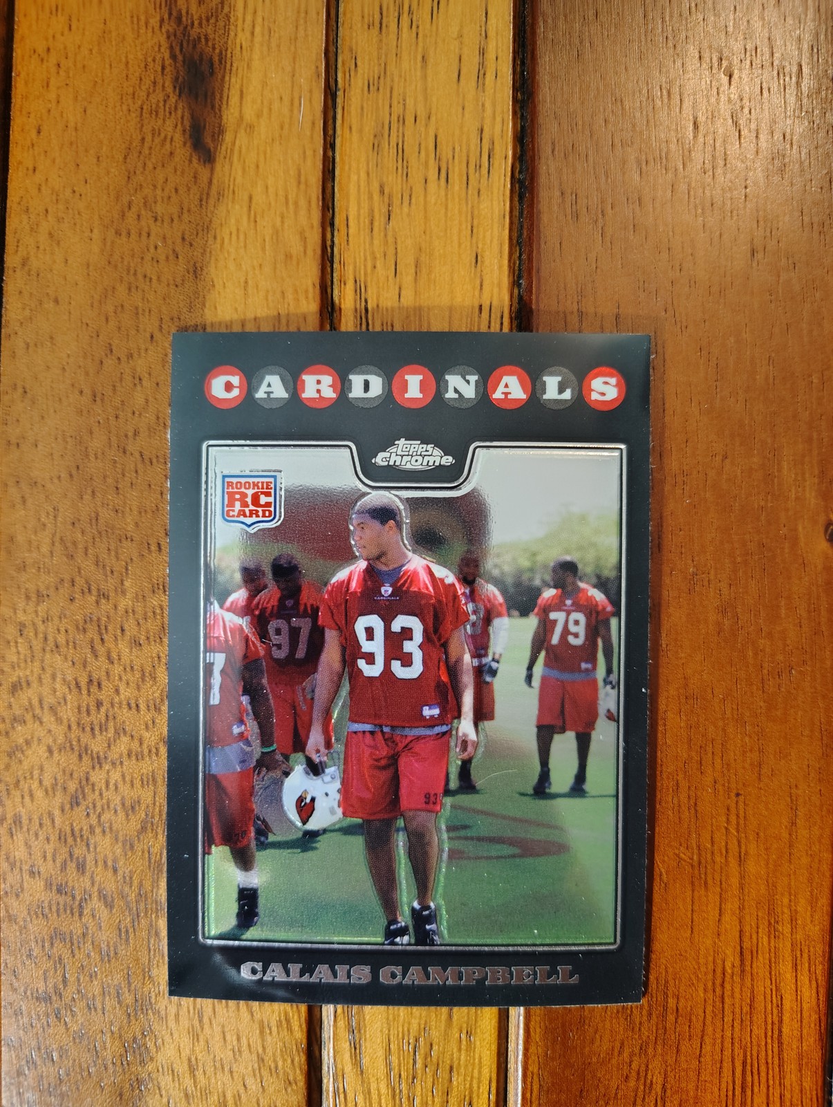 2008 Topps Chrome #TC239 Calais Campbell