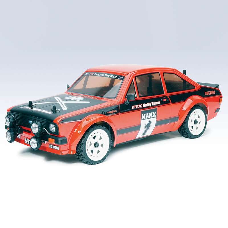 FTX 1:10 Mk2RS Ford Escort Style Brushless 4WD Rally Car ARTR – Black