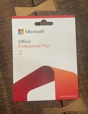 Microsoft Office Professional Plus 2021 - 1 PC Windows - Lifetime - Retail